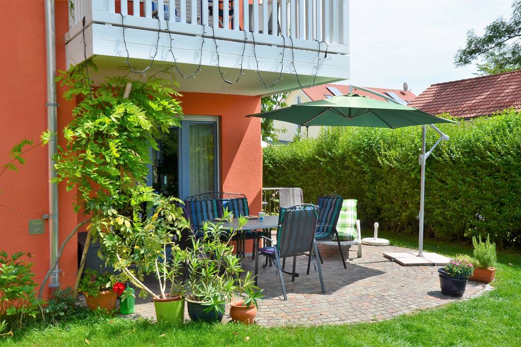 Terrasse Mitbenutzung