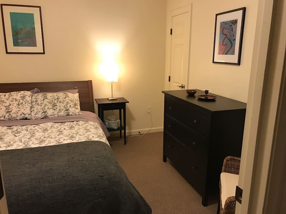 Bedroom with closet