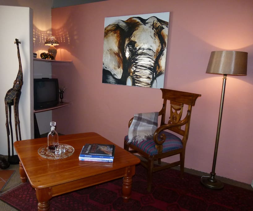 Eclectic African decor