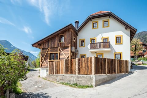 Country house Dovje with 150 m2 community space