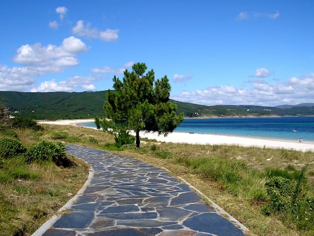 Playa Langosteira Haus