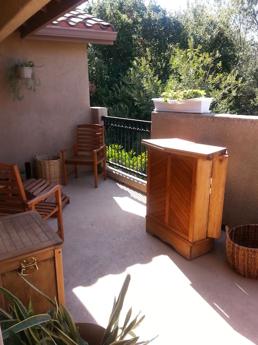 Balcony off of Master Bedroom