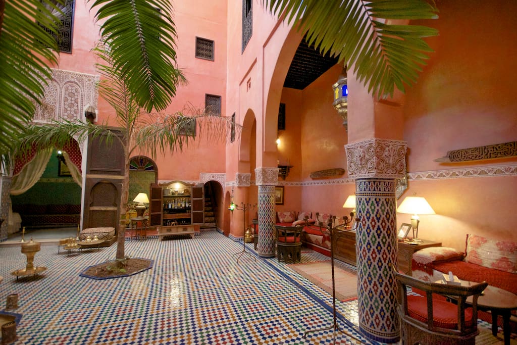 Patio of the Riad