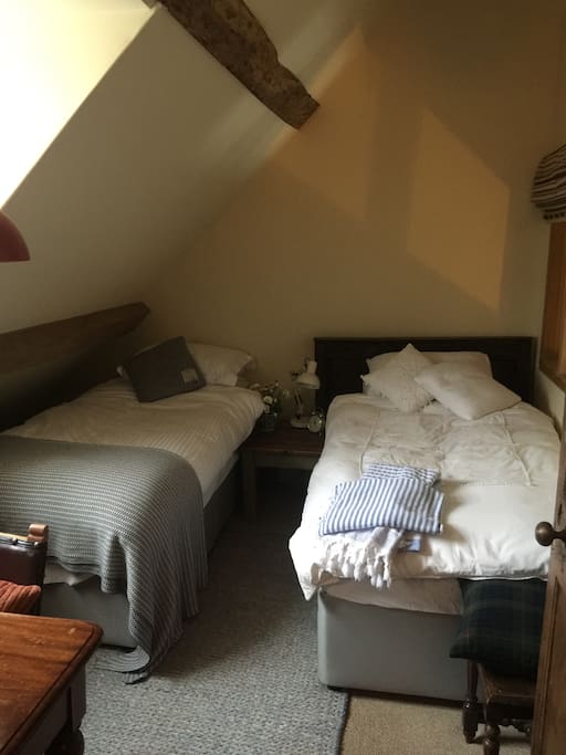 Twin Room on the Top Floor