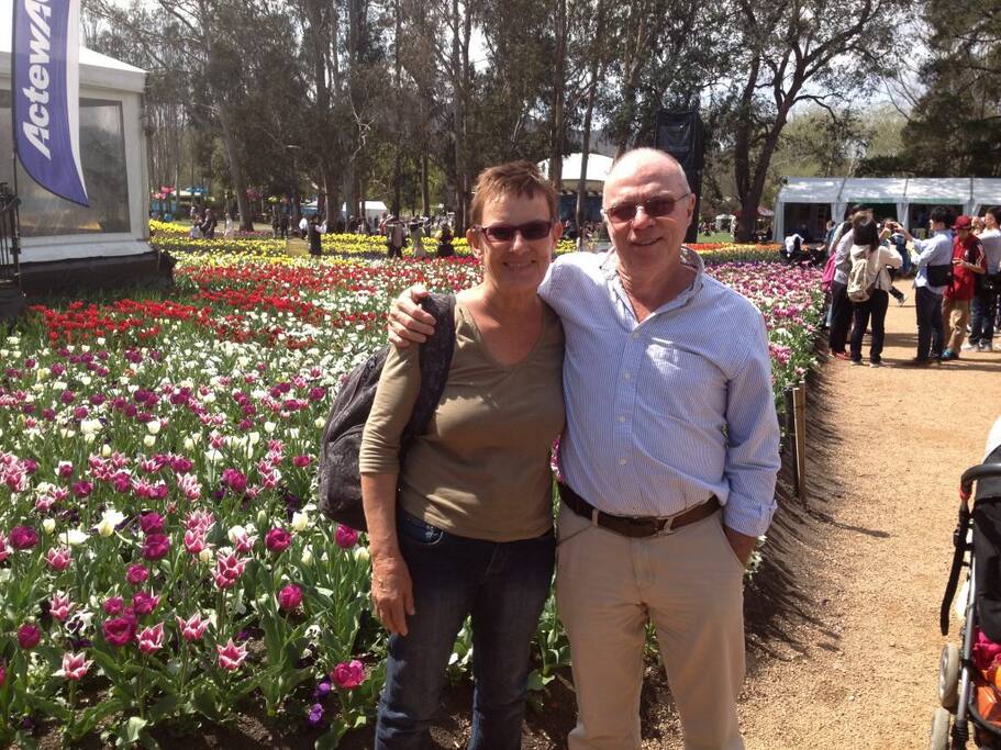 Hi, we are Des and Marie we look forward to hosting you.