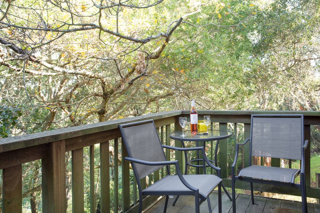 private deck off the Master bedroom