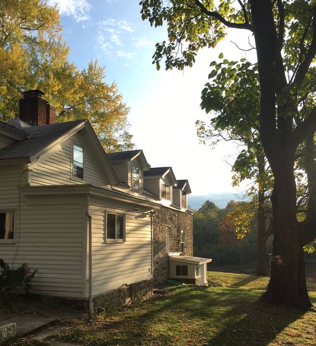 The farmhouse in the fall