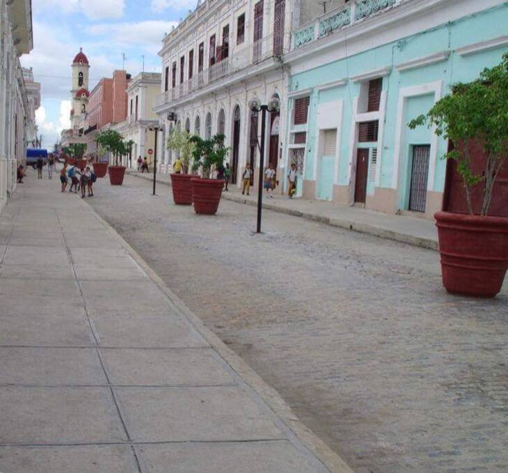 Frente de la casa