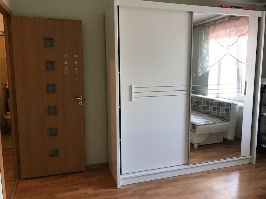 Closet in the Living Room // Шкаф-купе в комнате