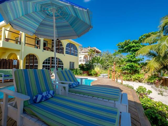 Beachfront Boho Chic w/ Private Pool & Dock gallery image 2