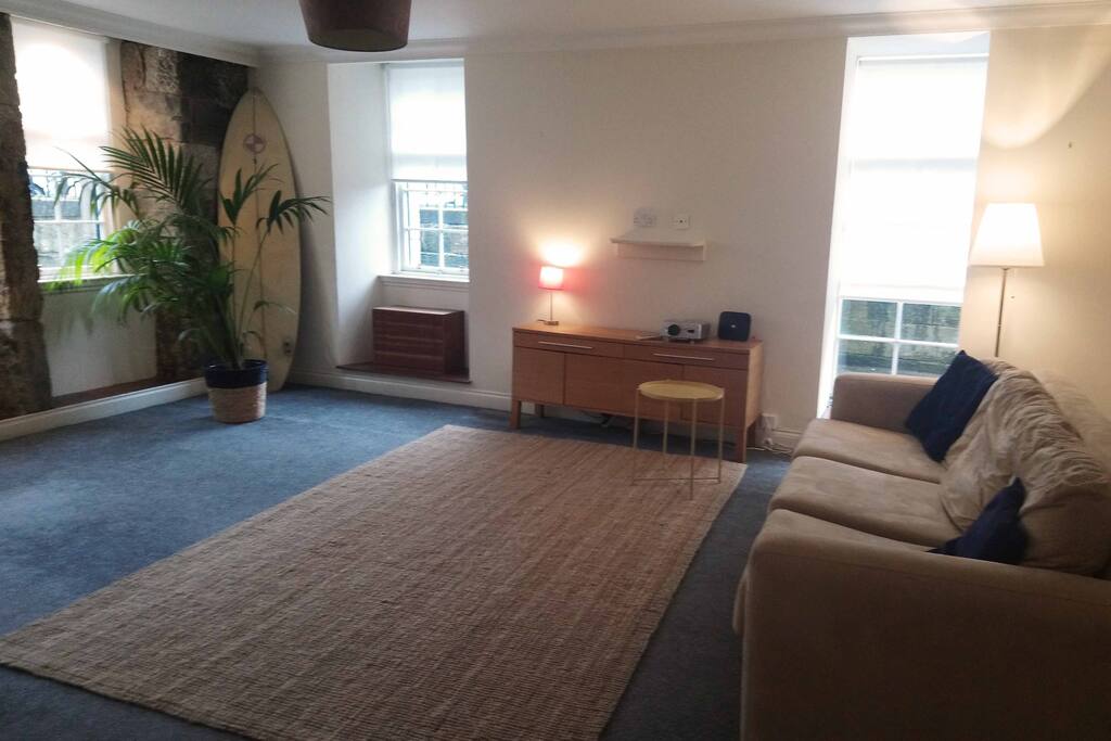 Bright spacious lounge