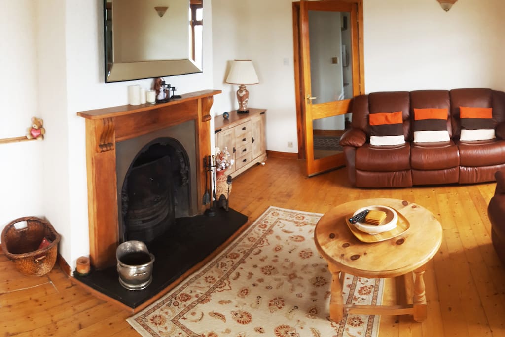 Open fire place coal burning. 1,000m from Old Poultney distillery