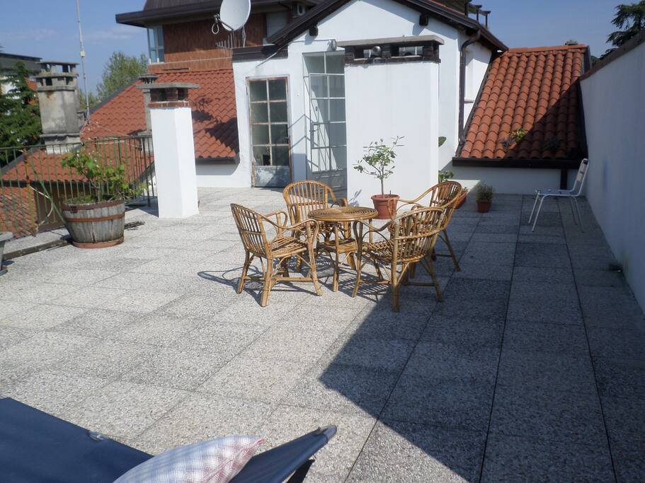 Terrazza per gli ospiti - Terrace for guests