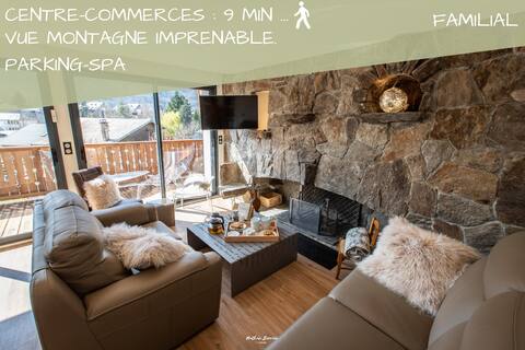 Chalet/Village center: Comfort 4ch 12pax Pkg View