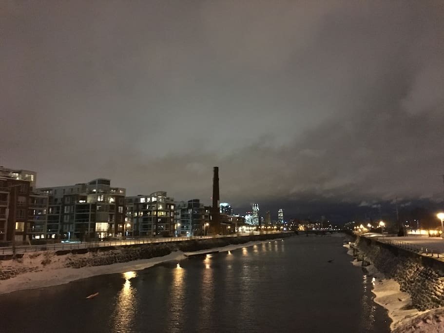 A 5 minutes walk from home