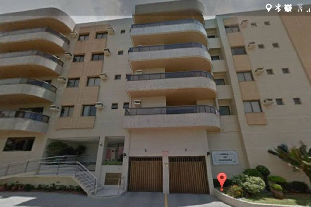 Fachada do prédio Edifício Praia de Guaibura