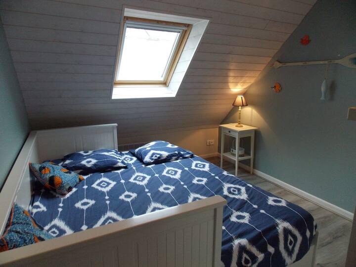 Kitanda cha watu wawili cha chumba cha kulala 160.