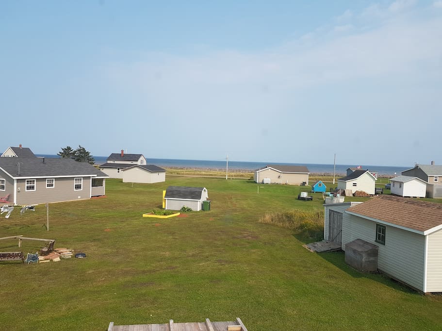 View of Tignish shore and the water.