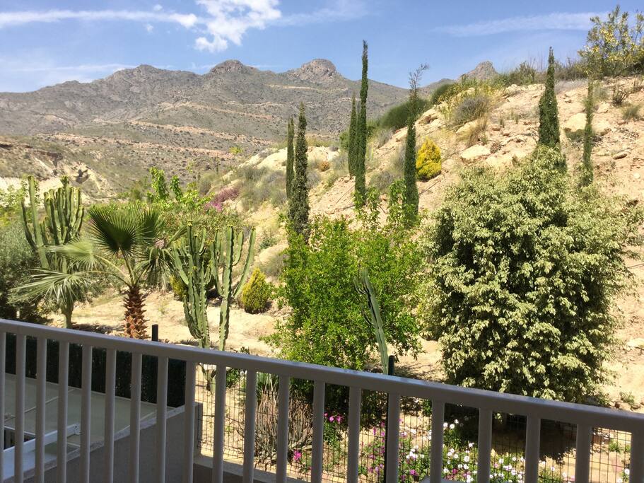 Vistas desde el pasillo de entrada