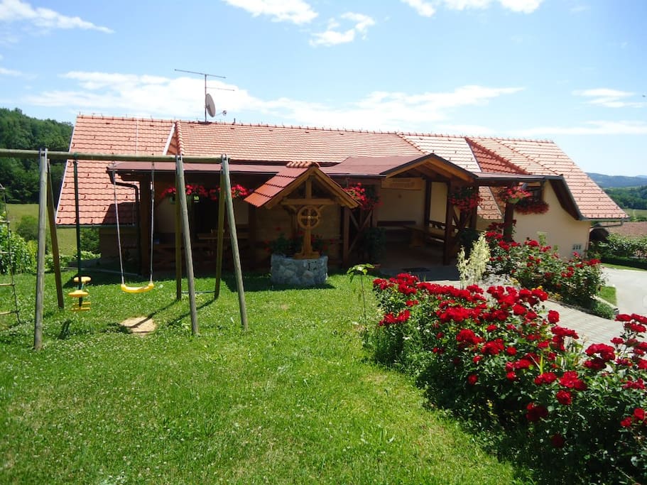 Facade of the complex