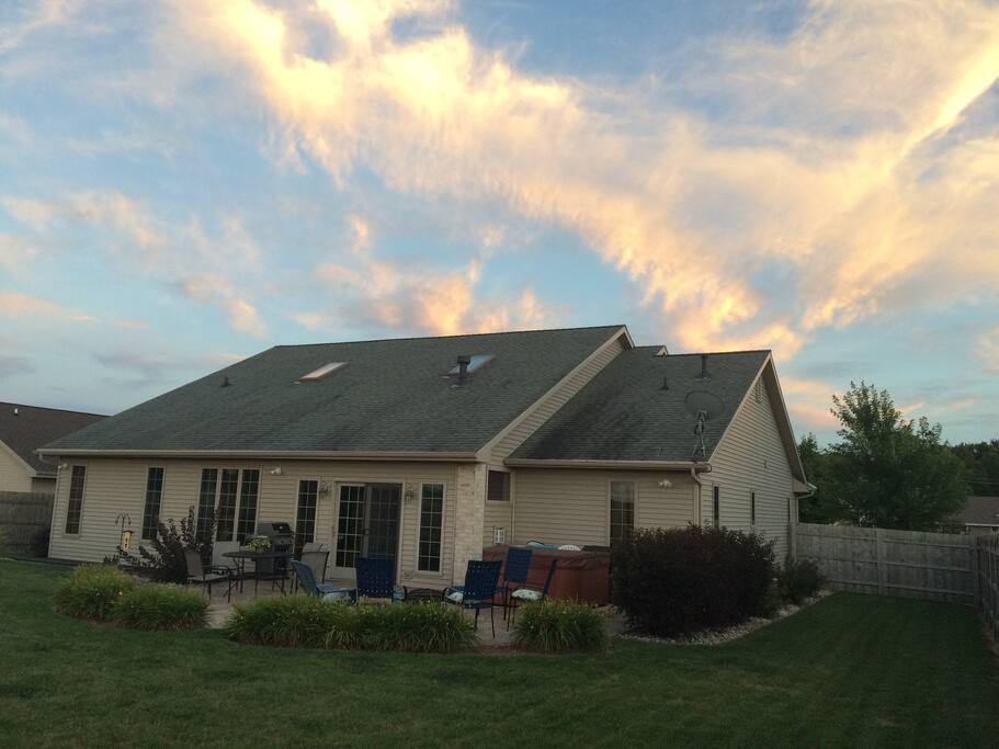 Big backyard