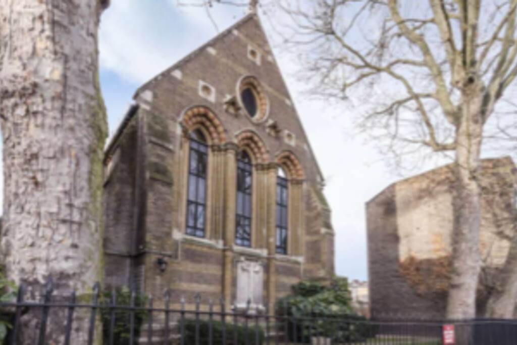 Outside of the church