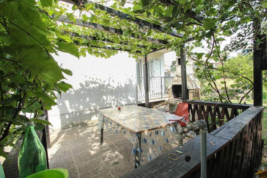 Terrace in the shadow