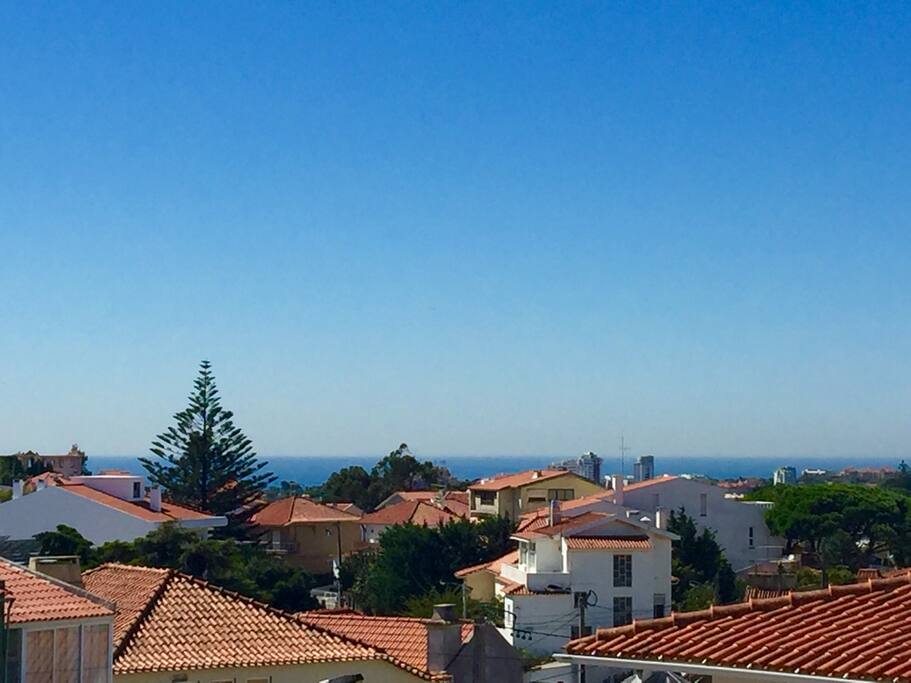 View onto the Cascais Bay from the Verandah