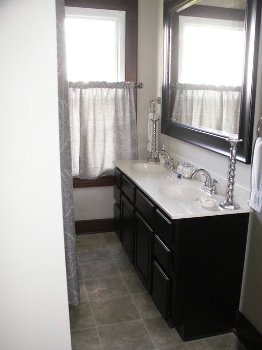 Upstairs bathroom