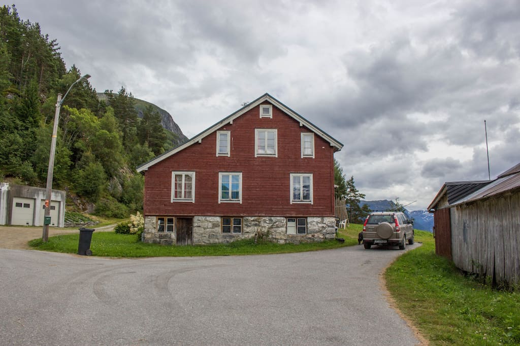 The house from the road