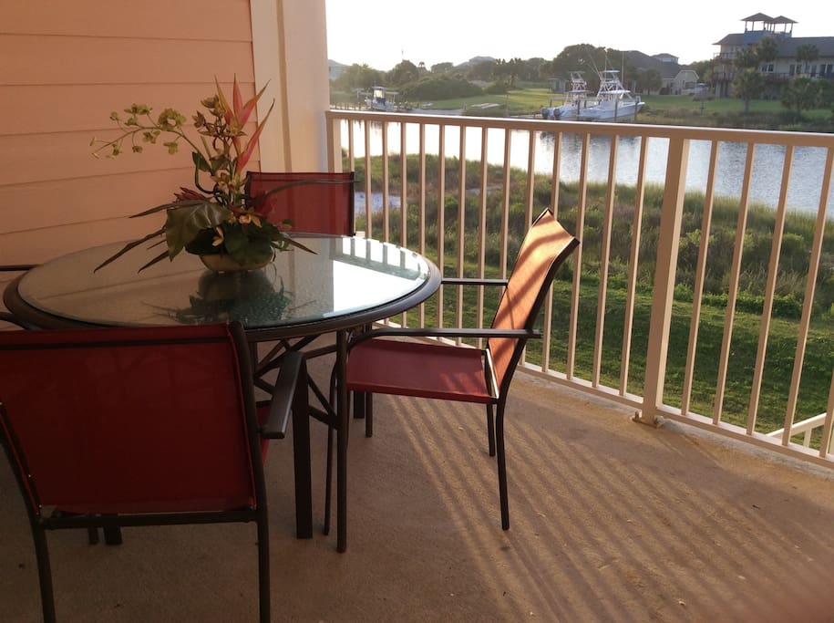 Living room balcony