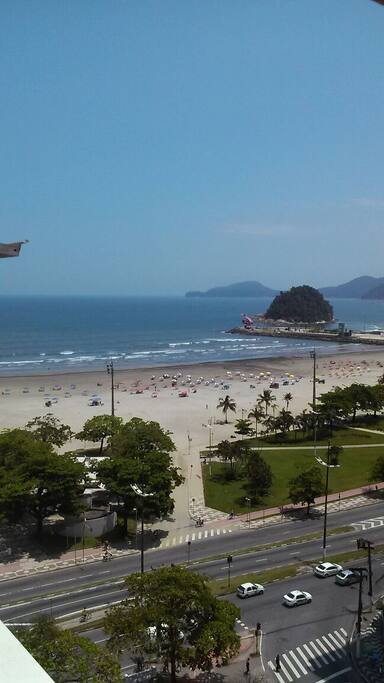 Vista da janela da sala - living room window view