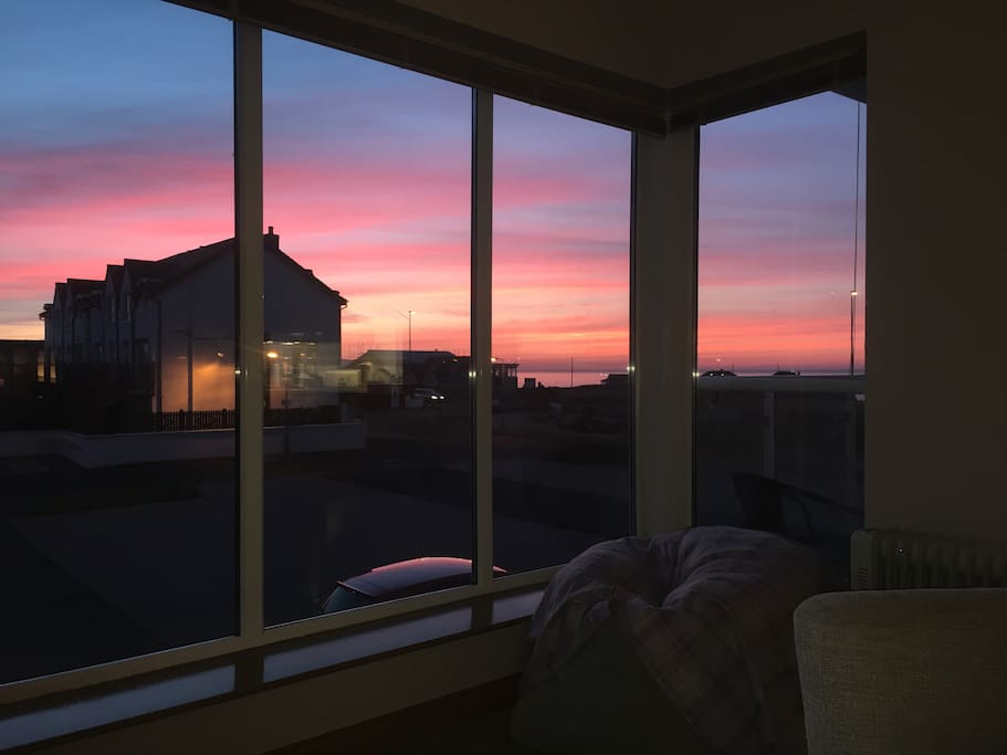 View from apartment window.