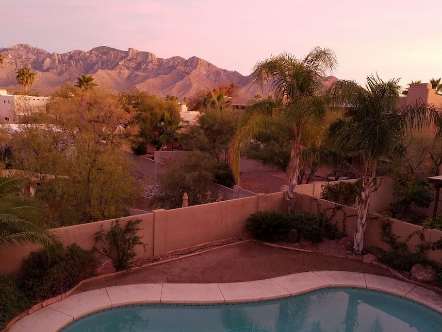 View from the balcony