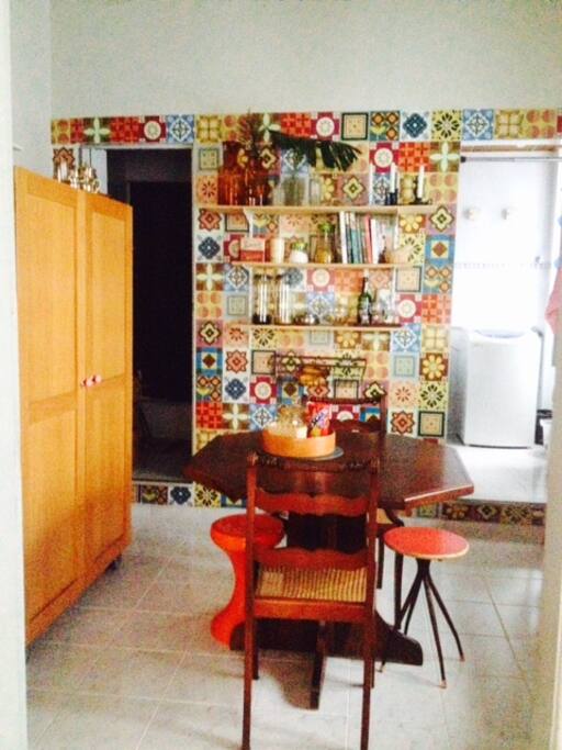 Cozinha de estar