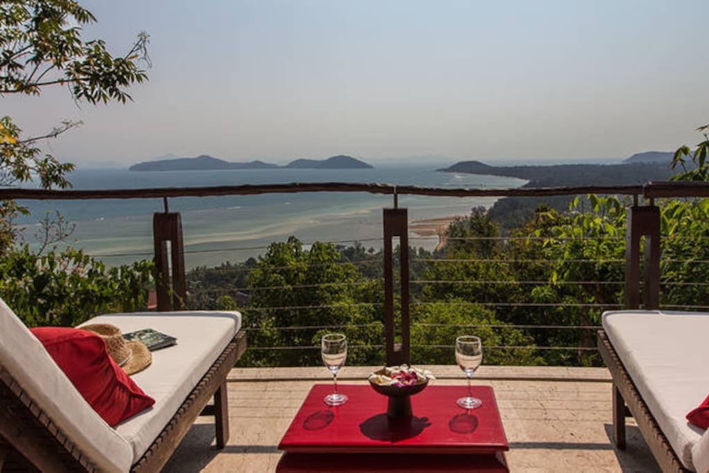 What a place to unwind - sunrise and sunset included