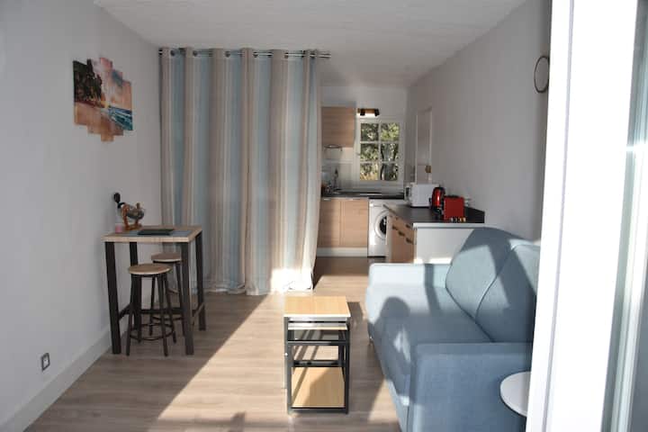 Studio Cosy Avec Balcon - Plage à 3 Min à Pied - Corsica
