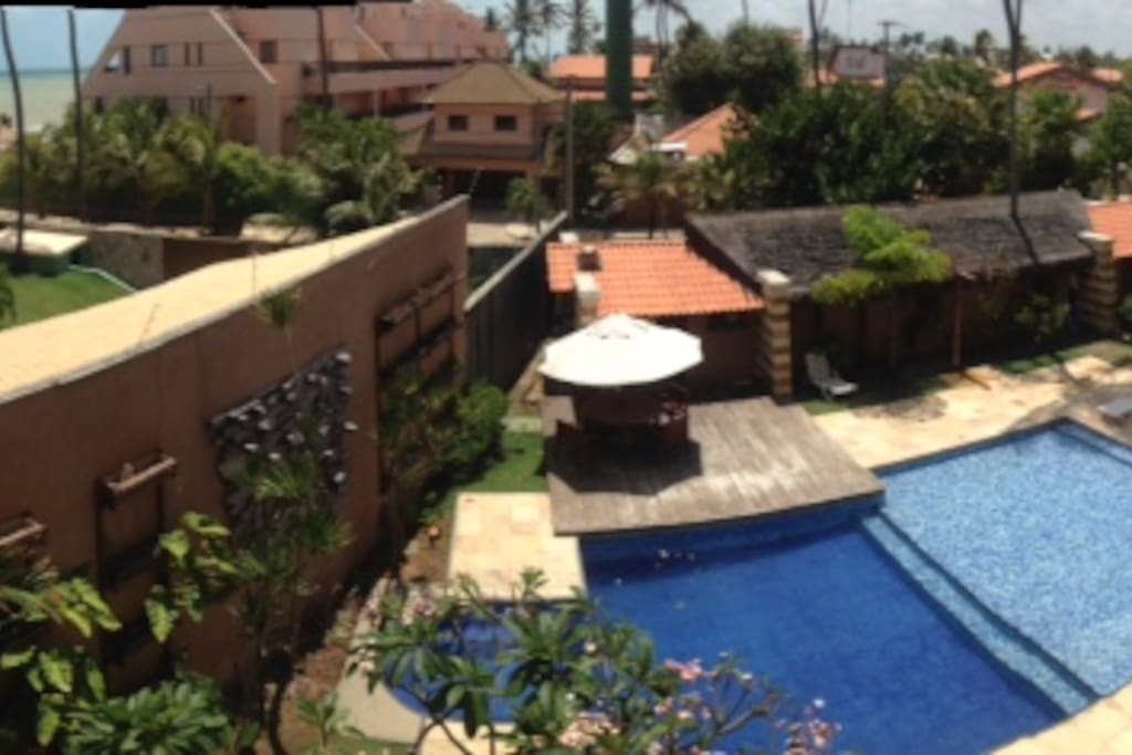 Nice pool and water area