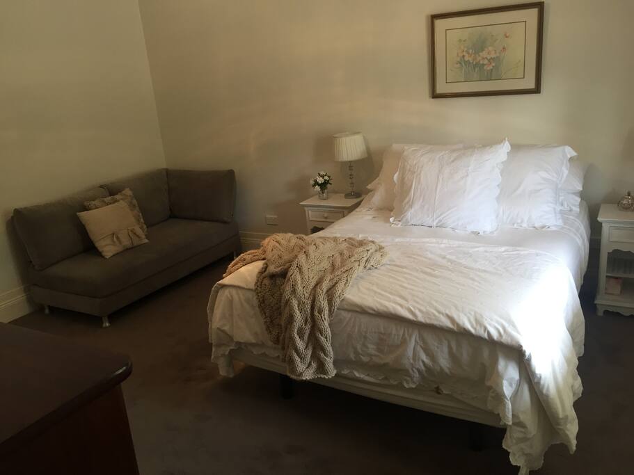 The first bedroom with its own Sofa to watch the Television