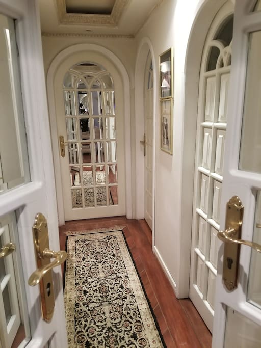 Entrance to the Bedrooms