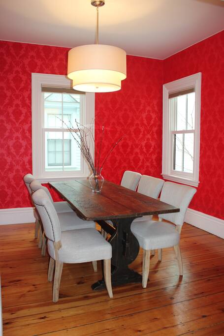 Main floor dining room