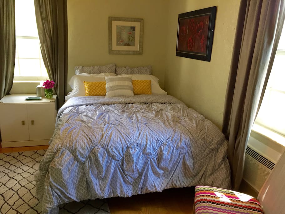 New King double sided pillowtop mattresses (Bedroom 1)