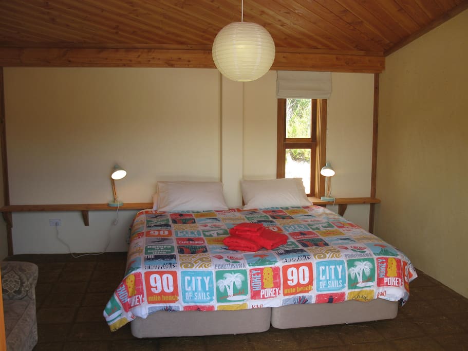 Comfortable king bed