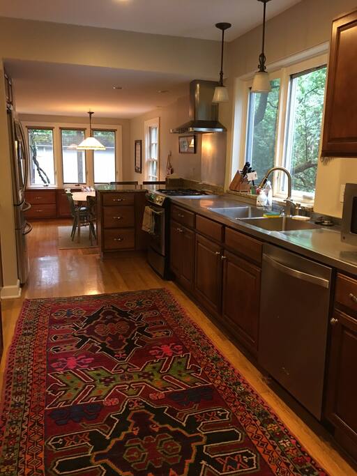 kitchen, modern appliances