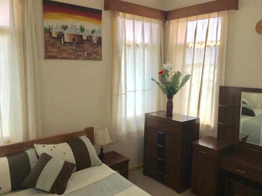 Welcoming and cozy bedroom
