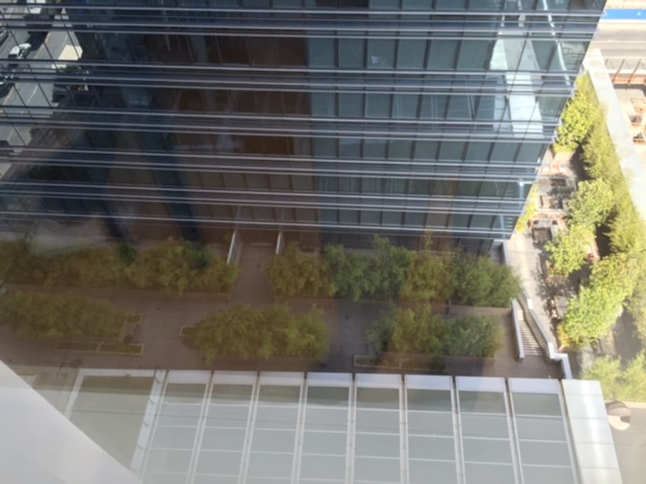 Patio area above Micheal Minna's RN74. There's a fireplace and lounge area