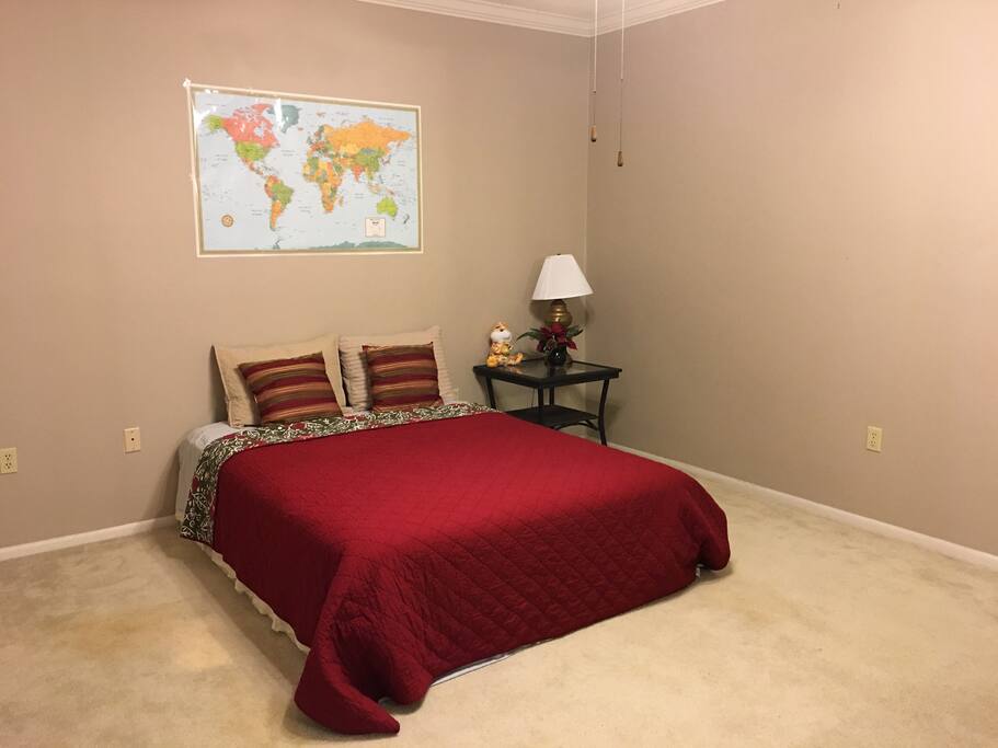 Private bedroom with en-suite bathroom