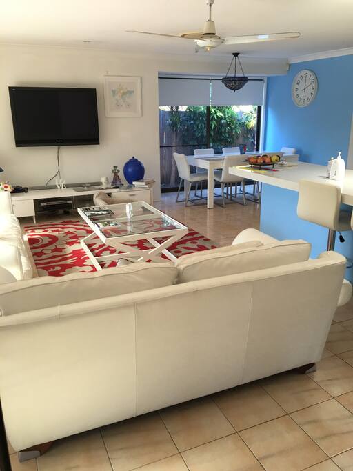 Family Room and Kitchen