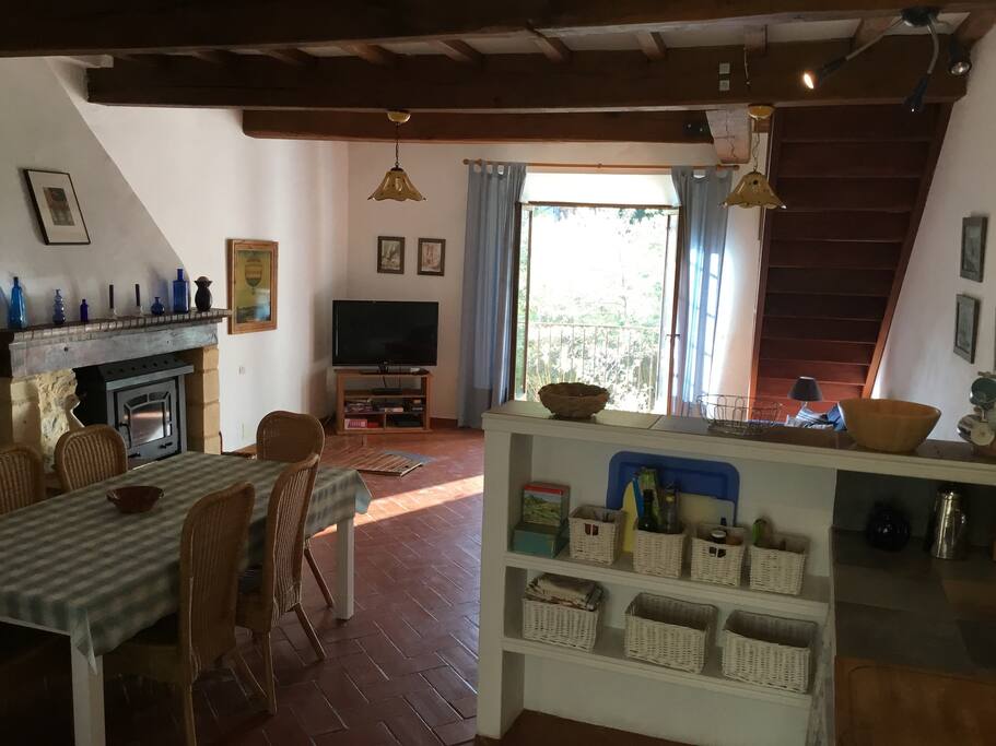 Living-dinning area
