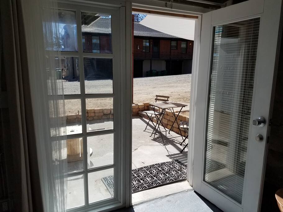 Or relax on the patio